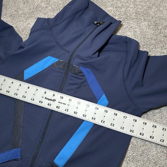 Lululemon Origami In Stride Full Zip Jacket Womens 8 Blue Long Sleeve - Picture 10 of 12